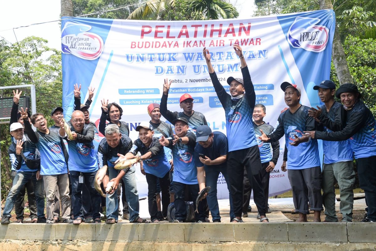 Wartawan Mancing Indonesia gelar pelatihan budidaya ikan air tawar