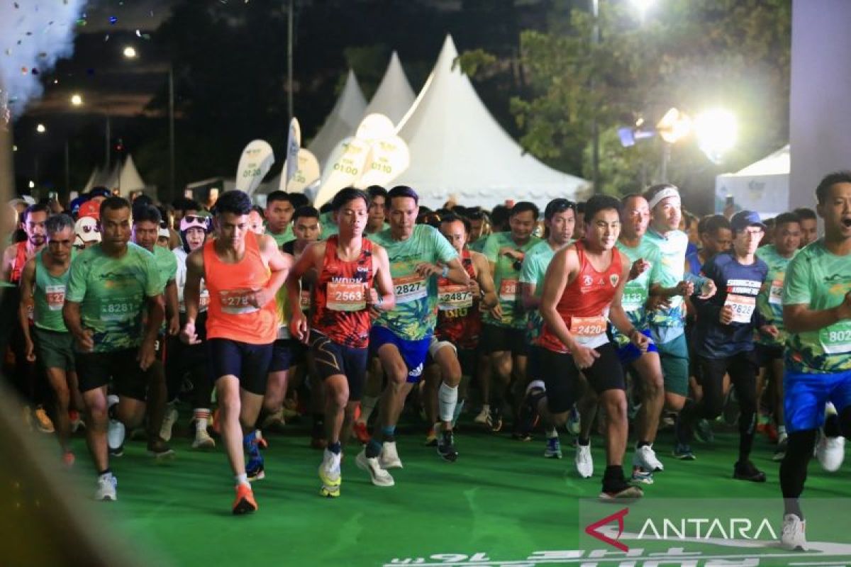 Arutmin Borneo Run 2024 sebagai komitmen wujudkan masyarakat sehat