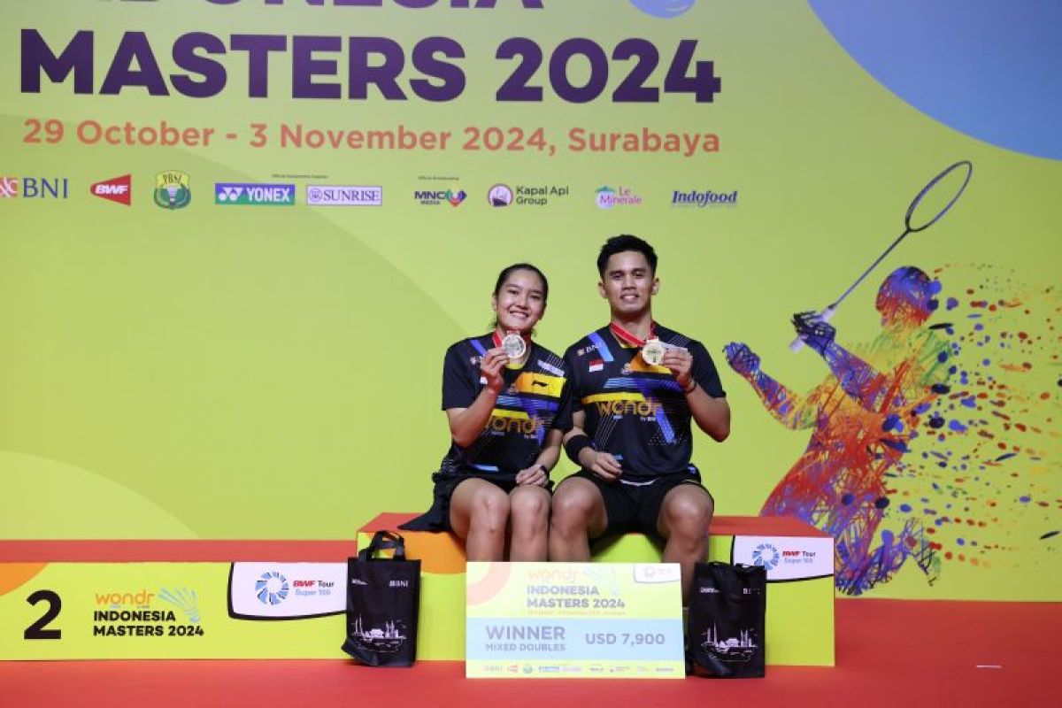 Amri/Nita juara Indonesia Masters II Super 100-2024