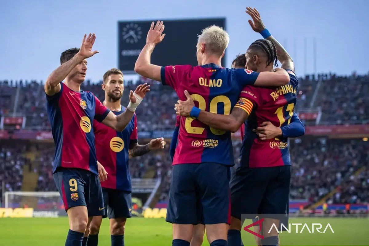 Barcelona menangi Derby Katalunya usai sikat Espanyol 3-1