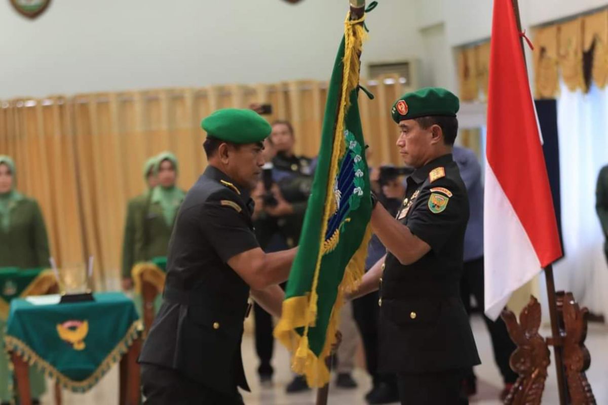 Brigjen TNI Heri Purwantoesmi jabat Danrem 042/Gapu