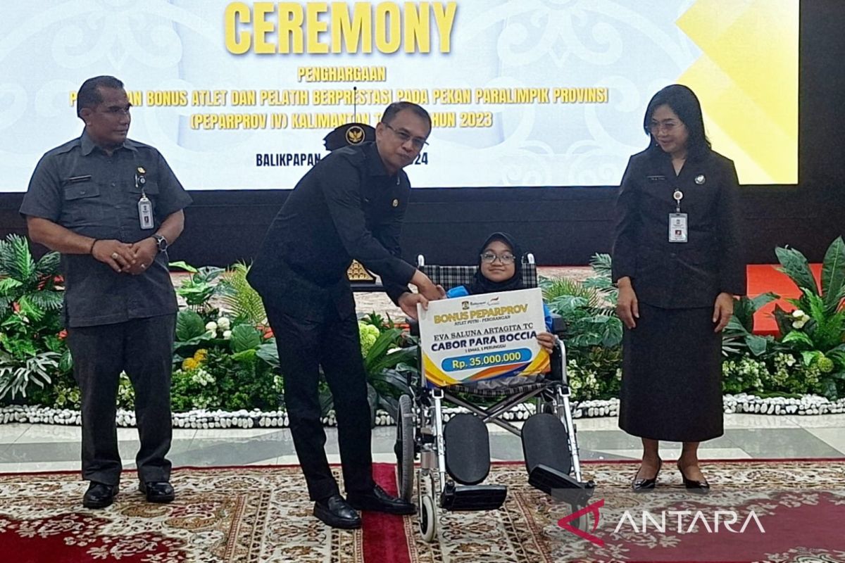 Pemkot Balikpapan beri bonus Rp7,8 miliar untuk atlet NPC berprestasi