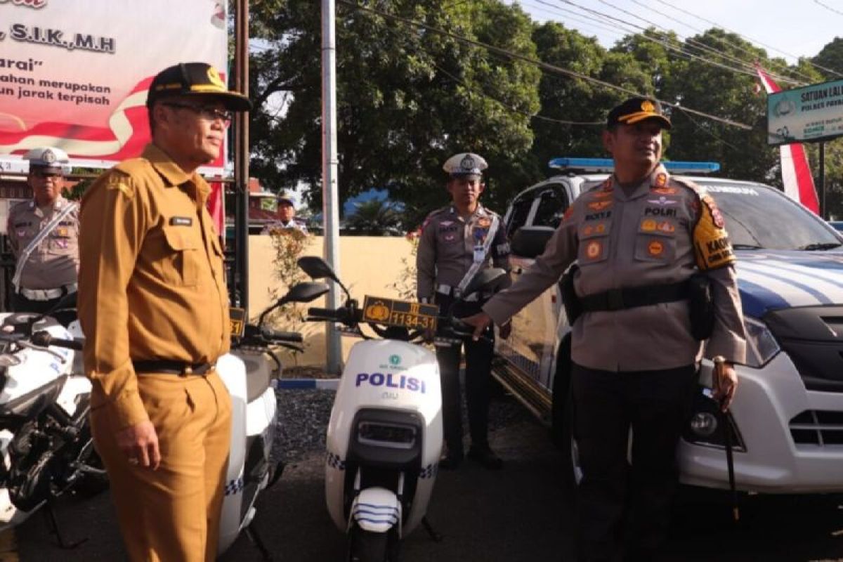 Pemkot dan ForkopimdaPayakumbuh hadiri Apel Gelar Pasukan Operasi Patuh Singgalang