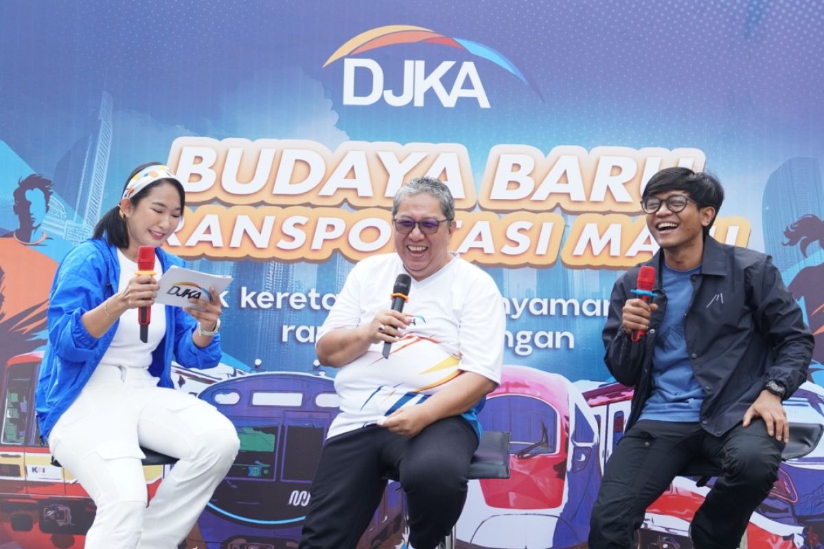 DJKA ajak masyarakat manfaatkan kereta api sebagai transportasi utama