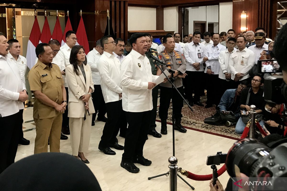 100 hari pemerintahan Prabowo, Menko Polkam bentuk 7 desk lintas k/l