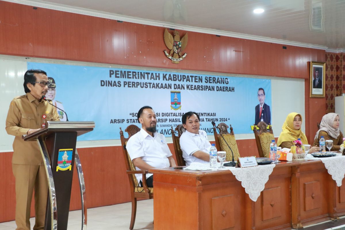 DPKD Kabupaten Serang ajak OPD jaga dan amankan keaslian arsip daerah