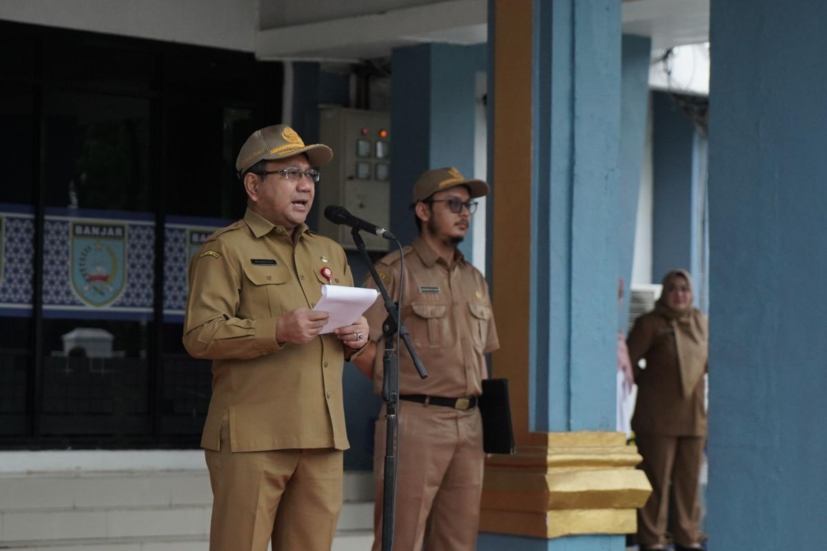 Sekda Banjar dorong SKPD tingkatkan penyerapan anggaran