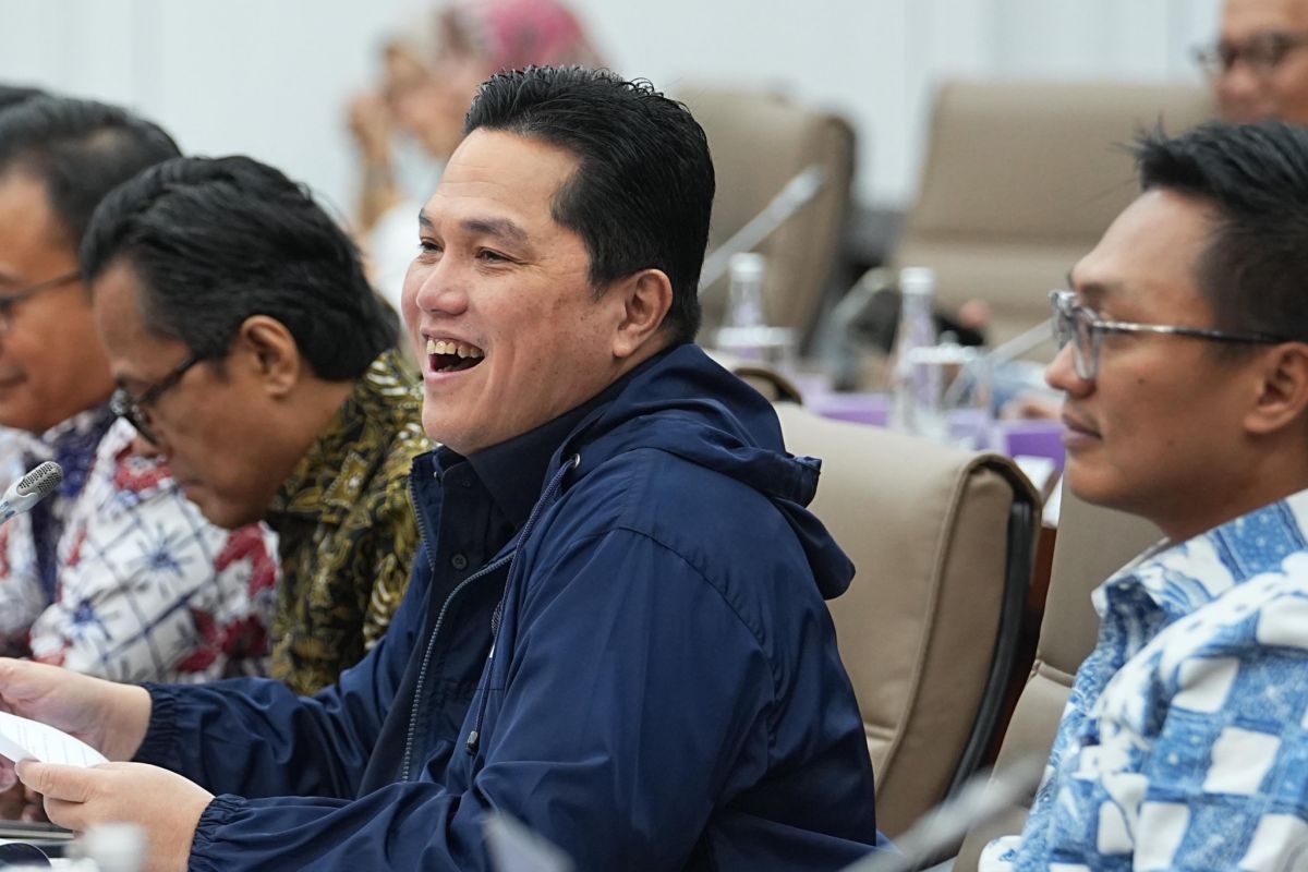 Erick Thohir bertemu Ketua Komite Wasit PSSI bahas kinerja wasit Liga 1