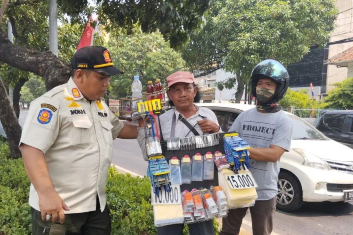 825 PPKS dirazia di Jakarta Pusat