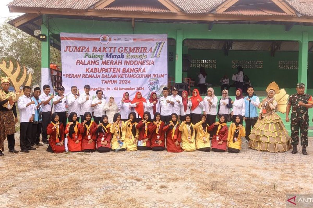 PMI Bangka edukasi siswa pembelajaran kepalangmerahan