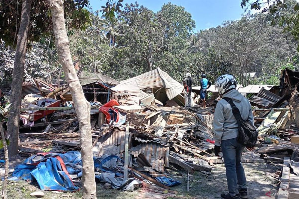 Delapan desa paling parah kerusakan akibat erupsi gunung Lewotobi