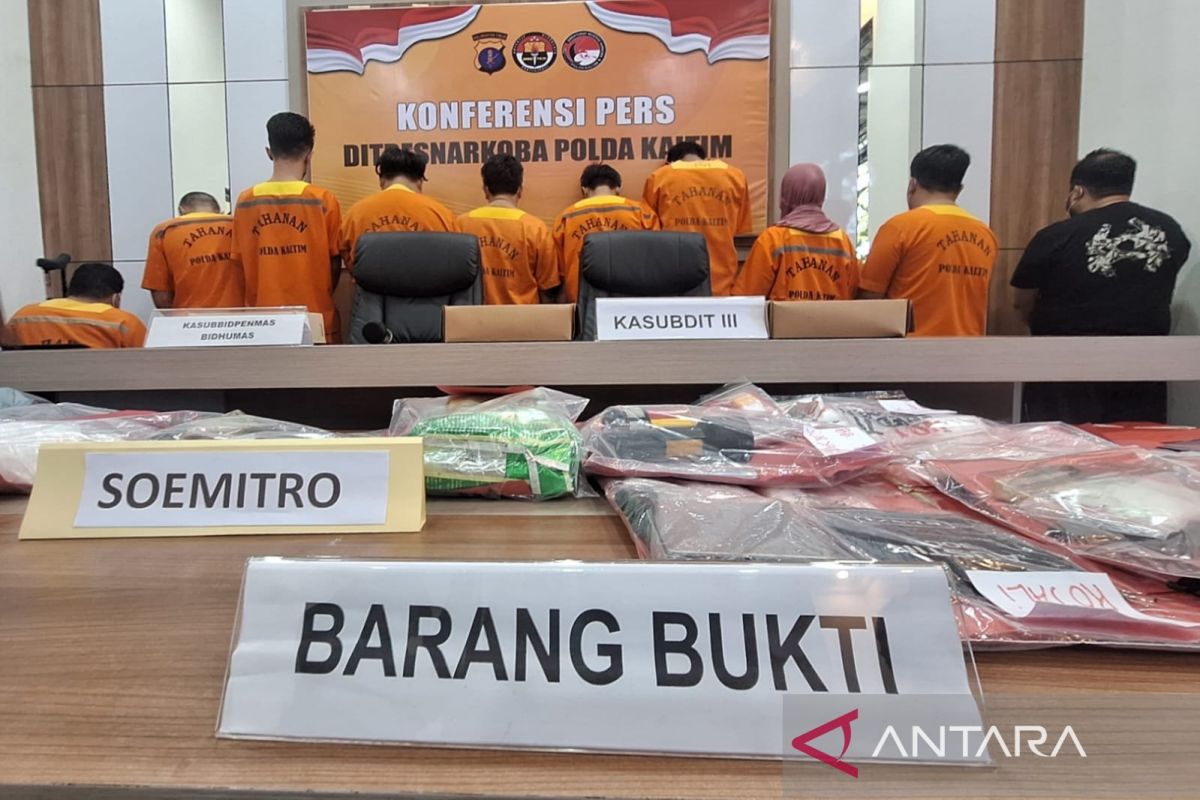 Dalam sebulan Polda Kaltim sita 3,173 gram sabu