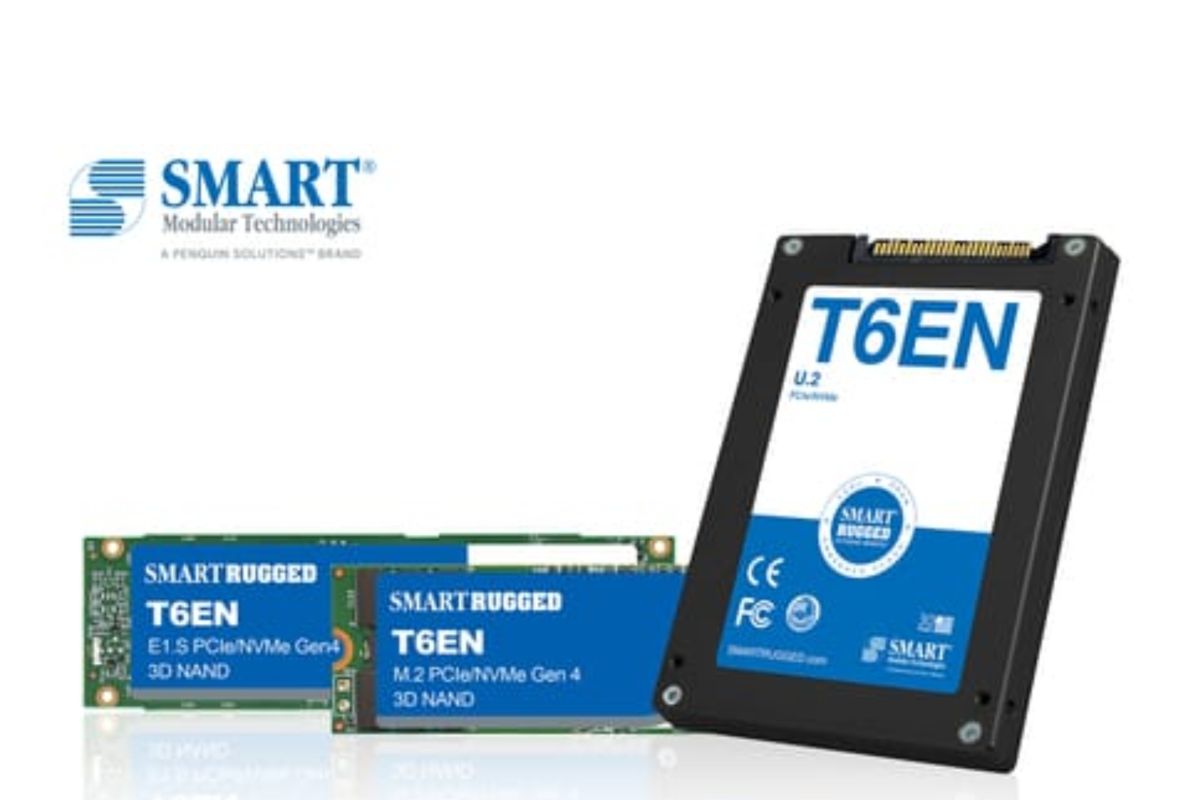 SMART Modular Introduces Ruggedized, High-Speed, High Capacity, High Security T6EN SSDs for Aerospace, Defense and Industrial Applications