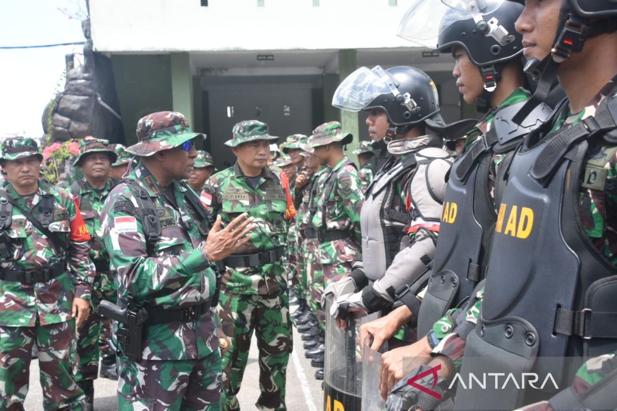 Bantu pengamanan pilkada, Korem Binaiya Maluku  siapkan 250 personel