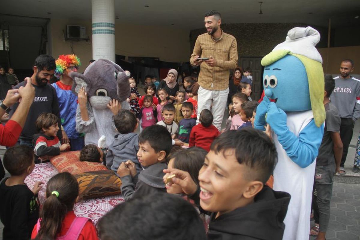 94.000 anak divaksinasi dalam kampanye polio di Gaza utara