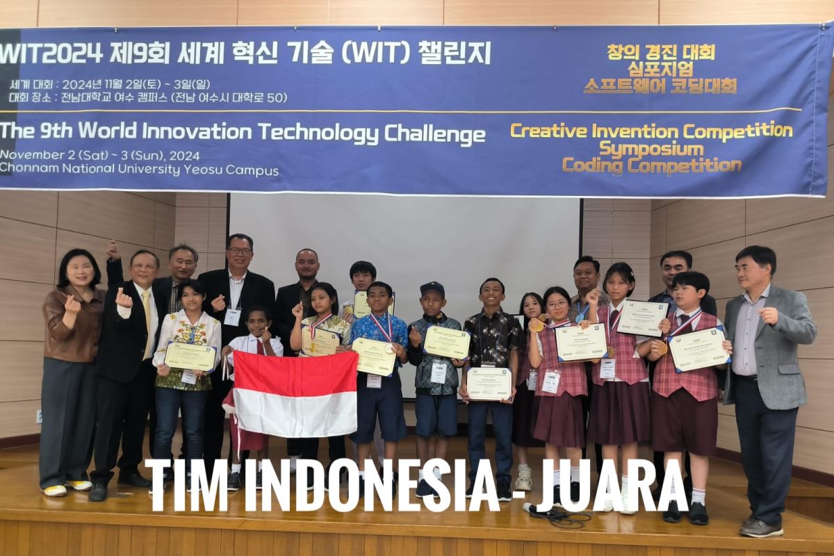 Pelajar SDN 1 Pesanggaran Banyuwangi raih emas lomba coding internasional