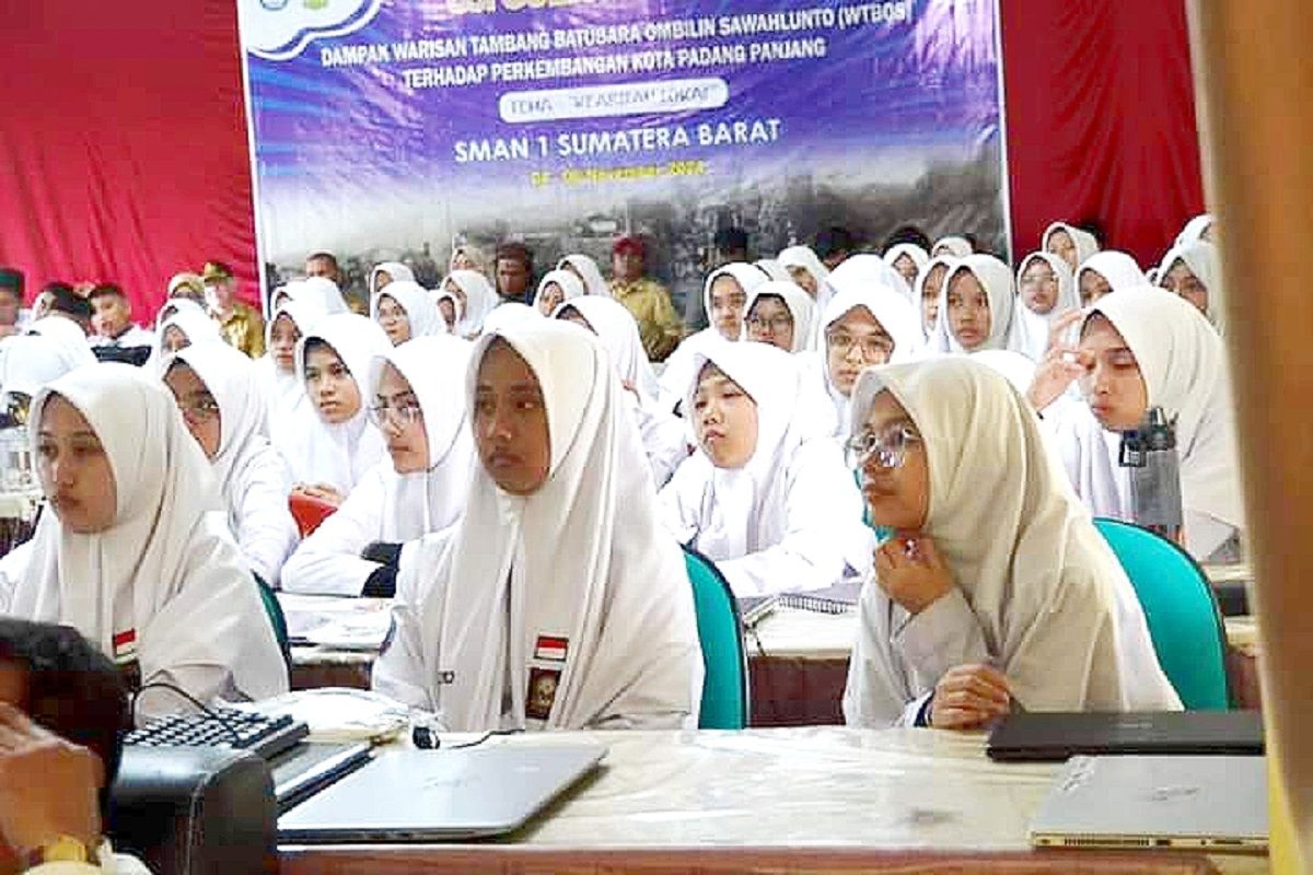 WTBOS diuji coba dalam Modul (P5) SMA 1 Sumbar Padang Panjang