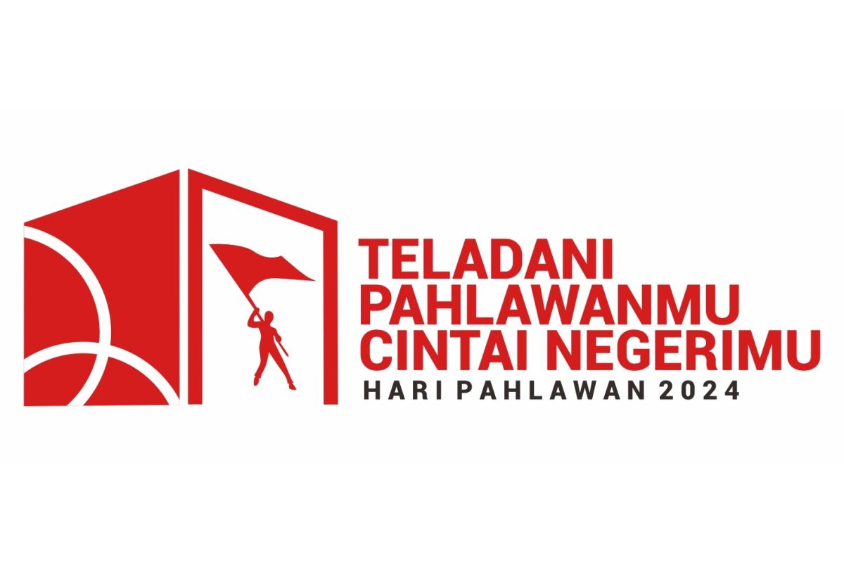 Tema dan makna logo Hari Pahlawan 10 November 2024