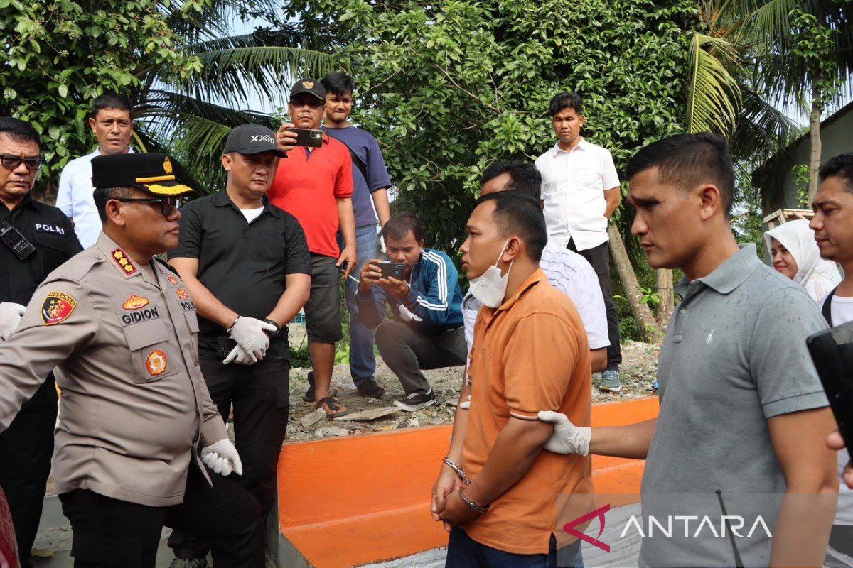 Polrestabes Medan tangkap terduga pelaku gorok leher pengemudi taksi online