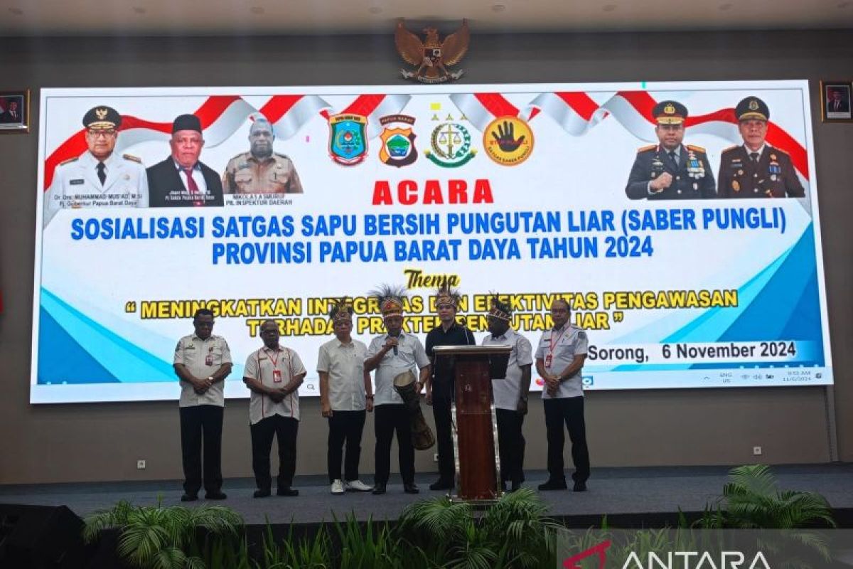 Pemprov PBD bentuk tim saber pungli optimalkan pengawasan pungli