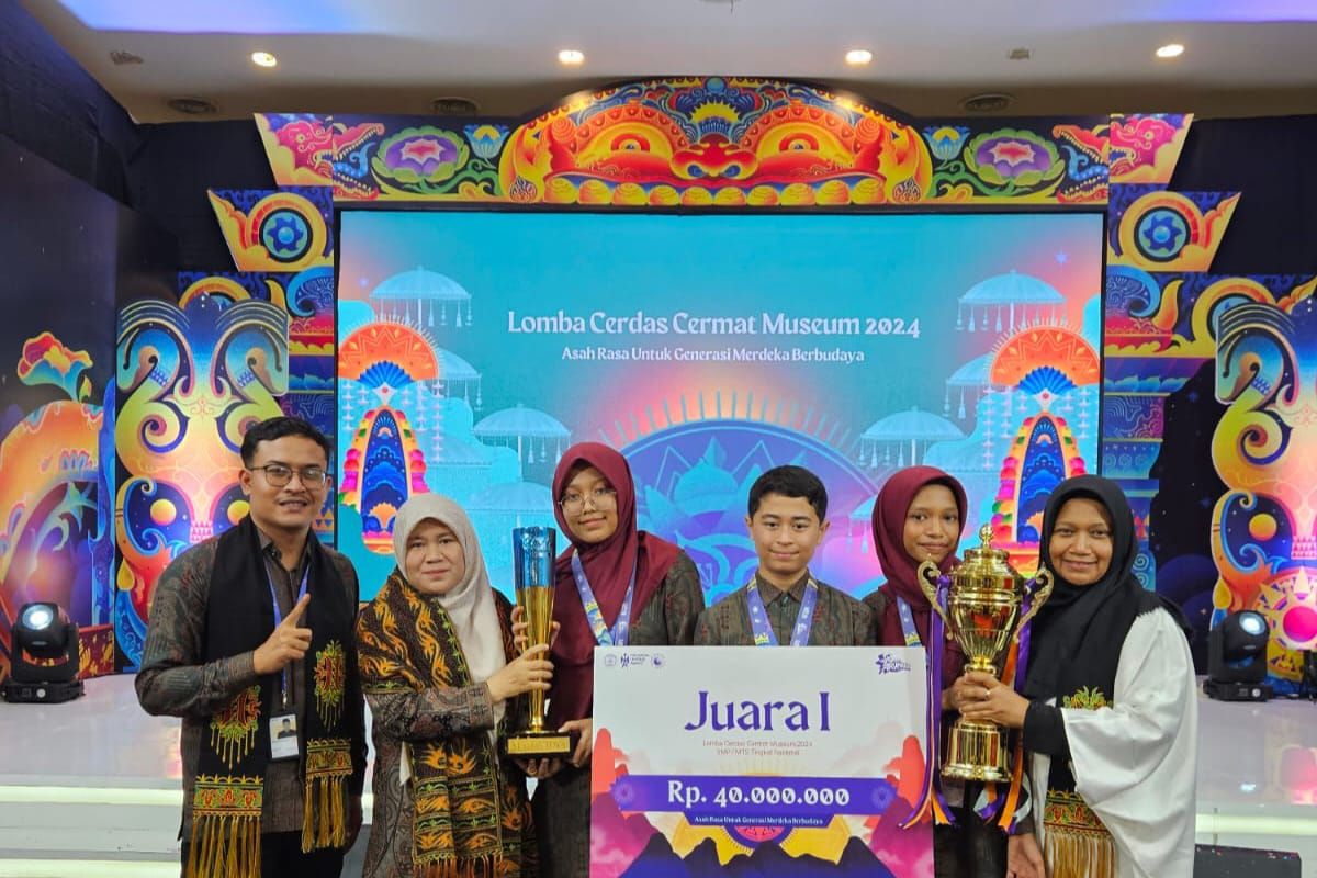 MTsS Ulumul Quran Banda Aceh raih juara satu cerdas cermat museum tingkat nasional