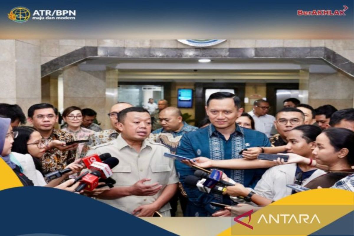 Kementerian ATR topang pembangunan infrastruktur dengan menyiapkan panitia pengadaan tanah