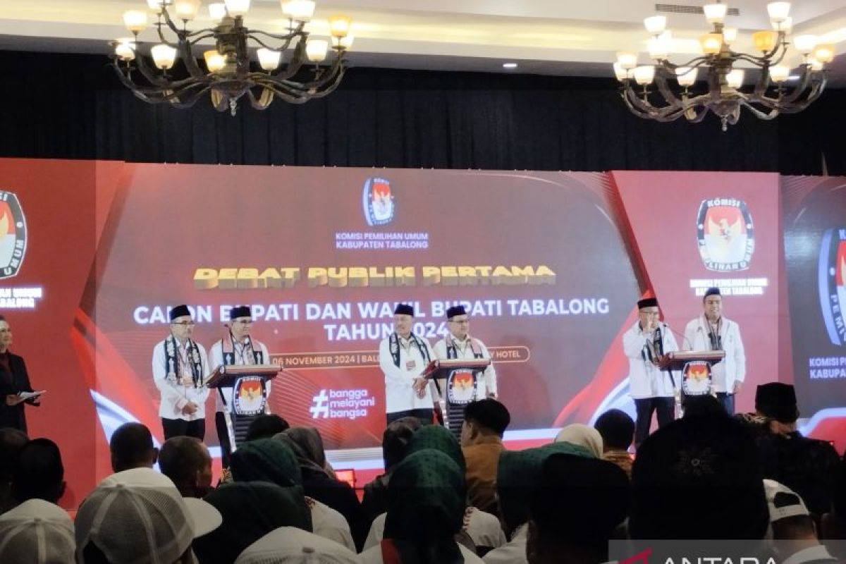 KPU Tabalong gelar debat publik pertama pilkada 2024