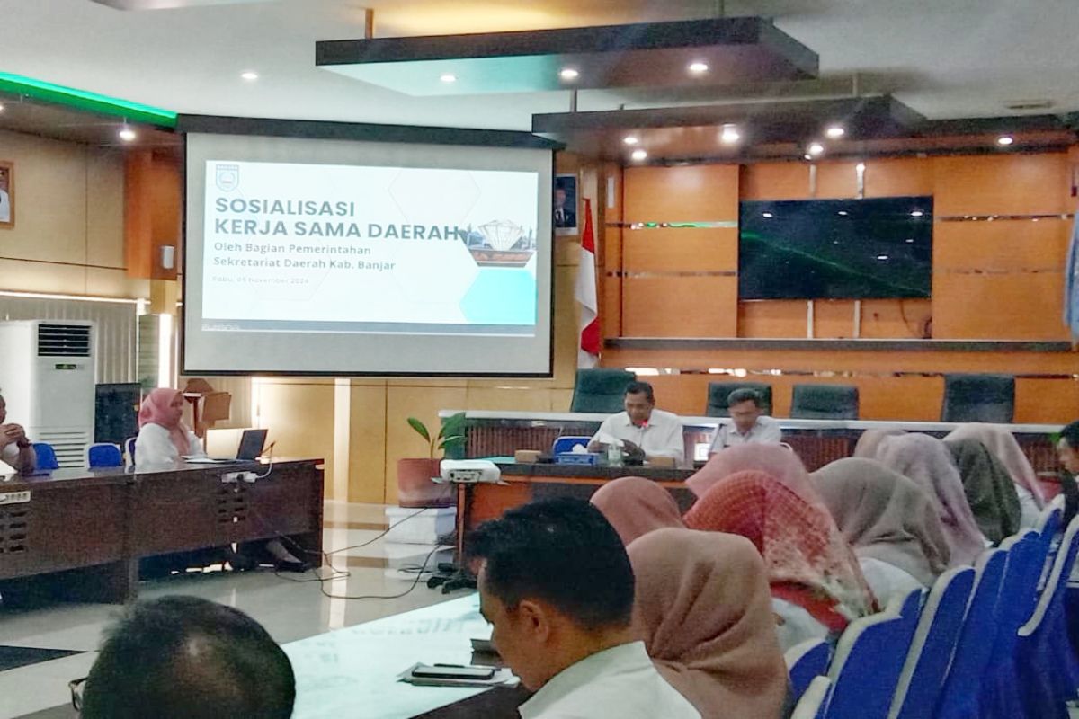 Pemkab Banjar tingkatkan kerja sama daerah percepat pembangunan