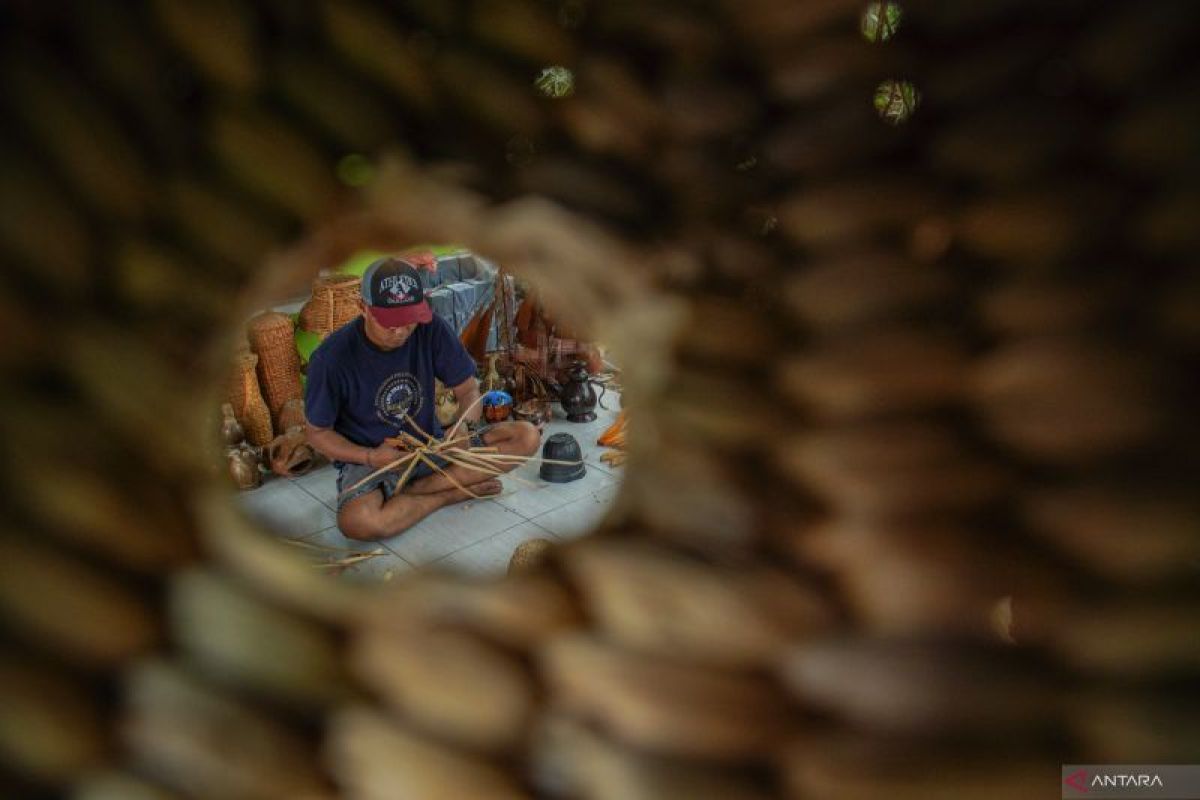 Pemanfaatan eceng gondok dan limbah kelapa untuk kerajinan