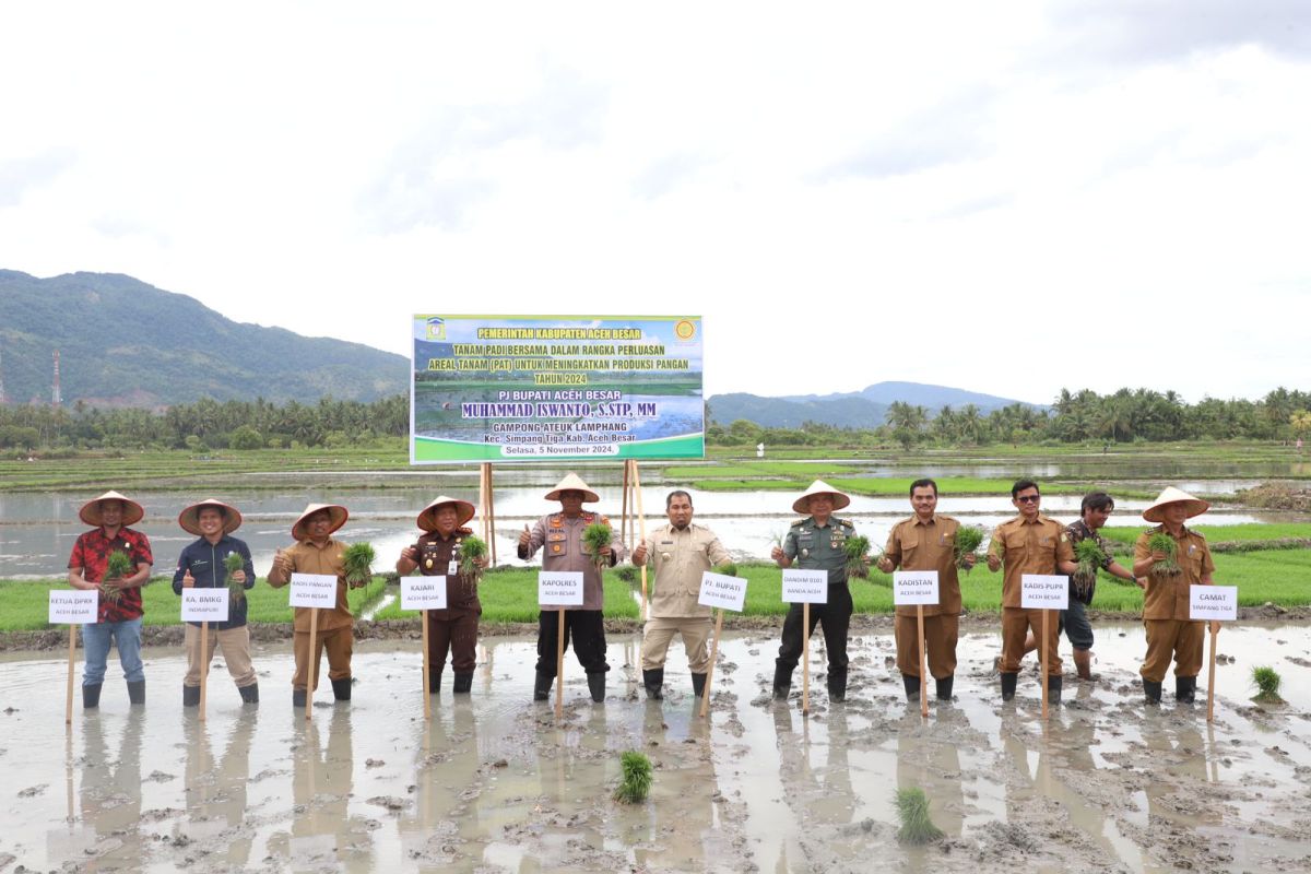 Pemkab Aceh Besar berkomitmen pertahankan swasembada pangan