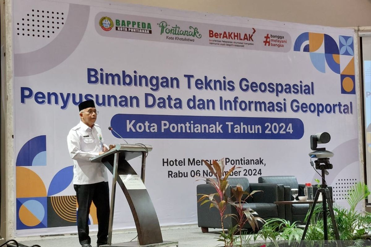 Kota Pontianak fokus tingkatkan pemenuhan data geospasial