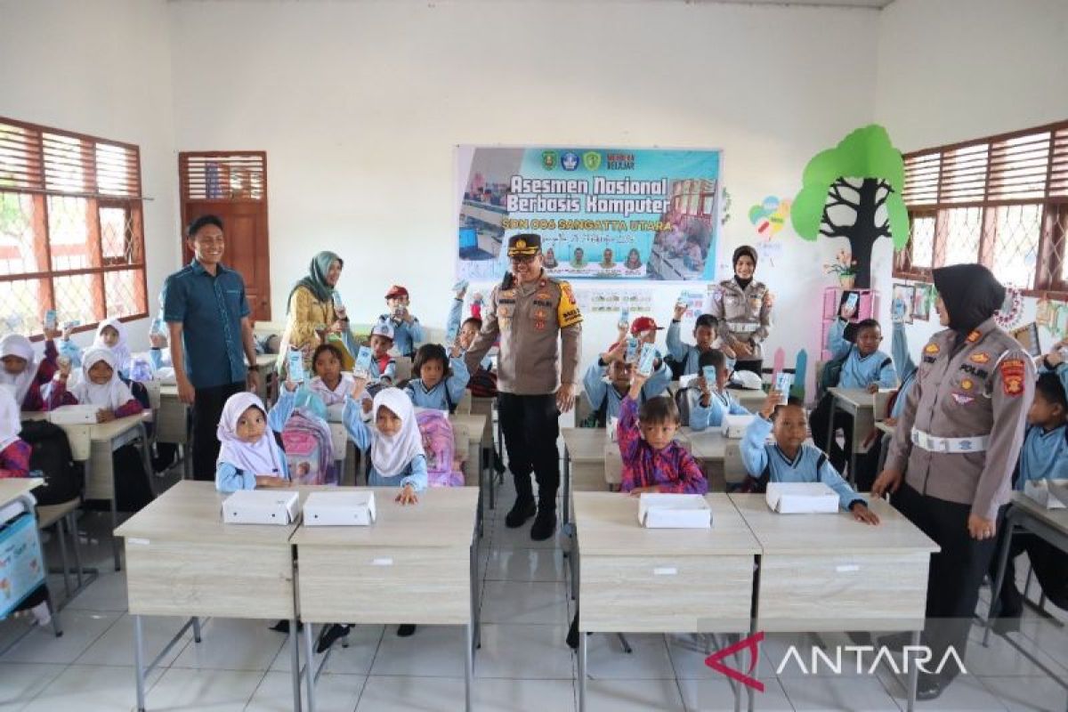 Polres Kutai Timur jalankan program makan bergizi gratis