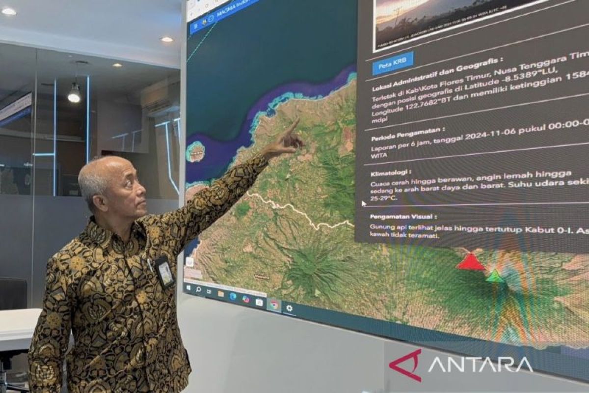 Potential for Mt. Lewotobi to erupt again: Geological Agency