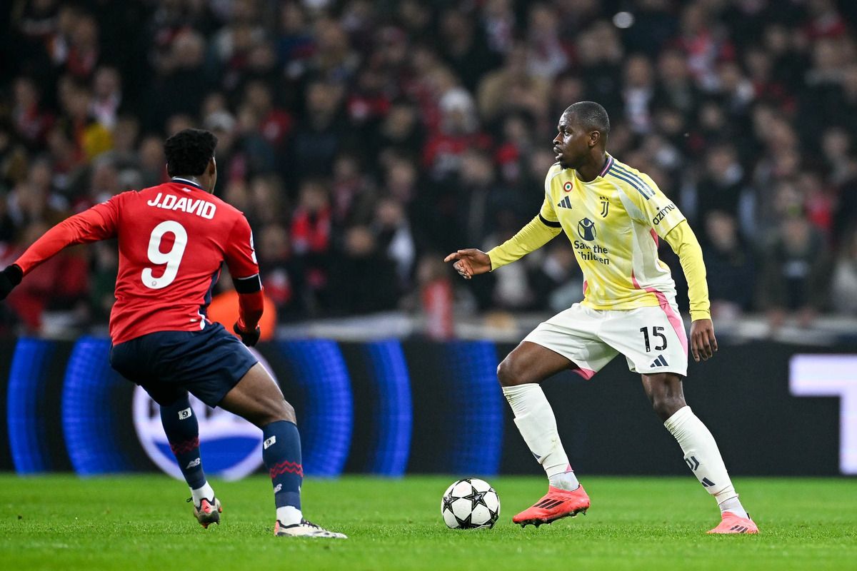 Juventus gagal naik 8 besar setelah bermain imbang 1-1 lawan Lille