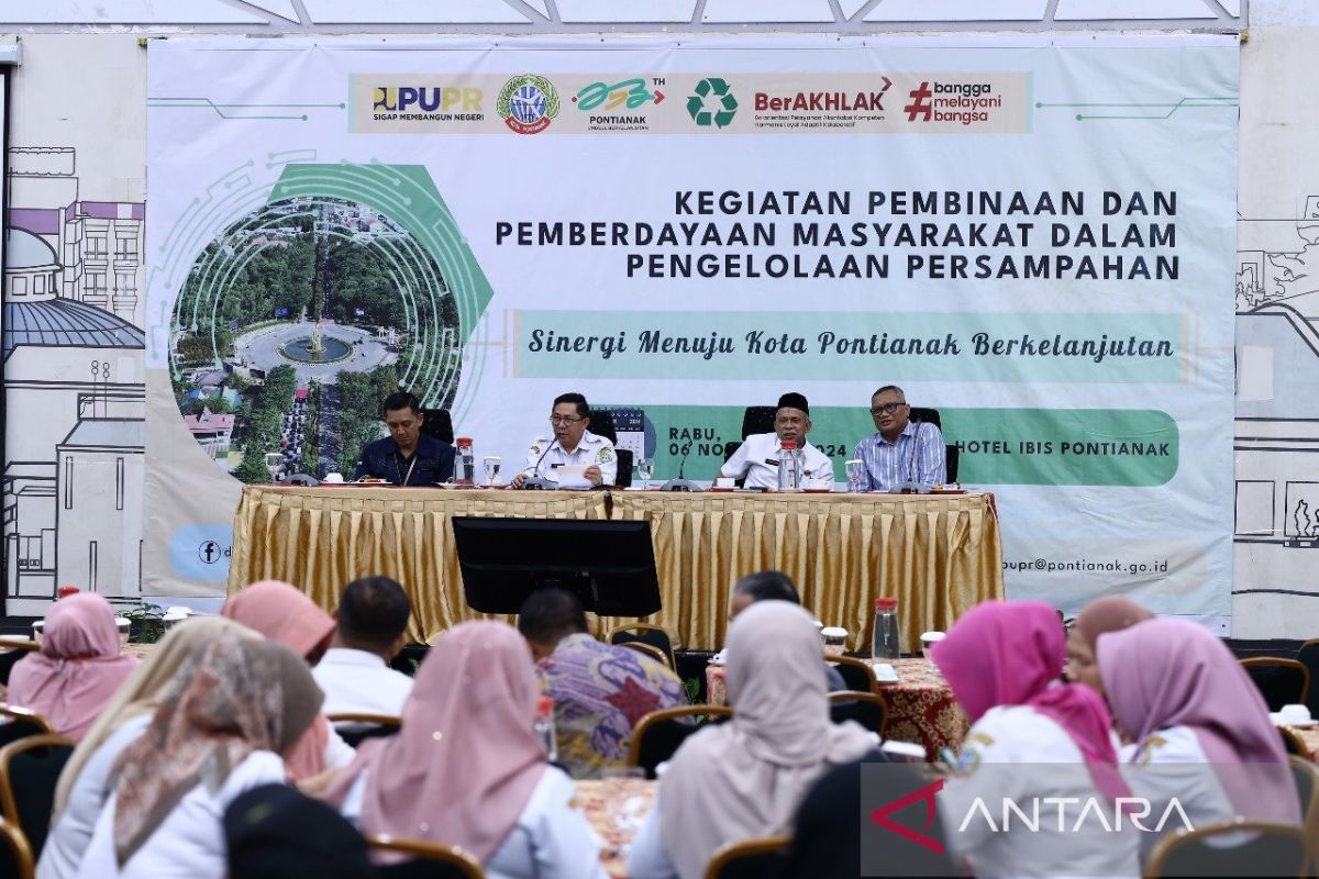 Kota Pontianak kelola sampah dengan konsep infrastruktur hijau