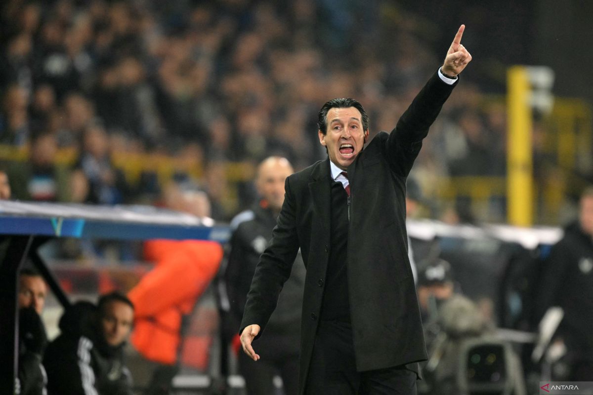 Emery soroti penyelesaian akhir Aston Villa ketika takluk dari Brugge