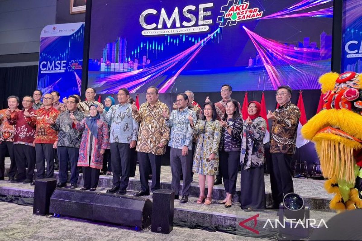 Pasar modal Indonesia gelar CMSE 2024 berikan edukasi berinvestasi