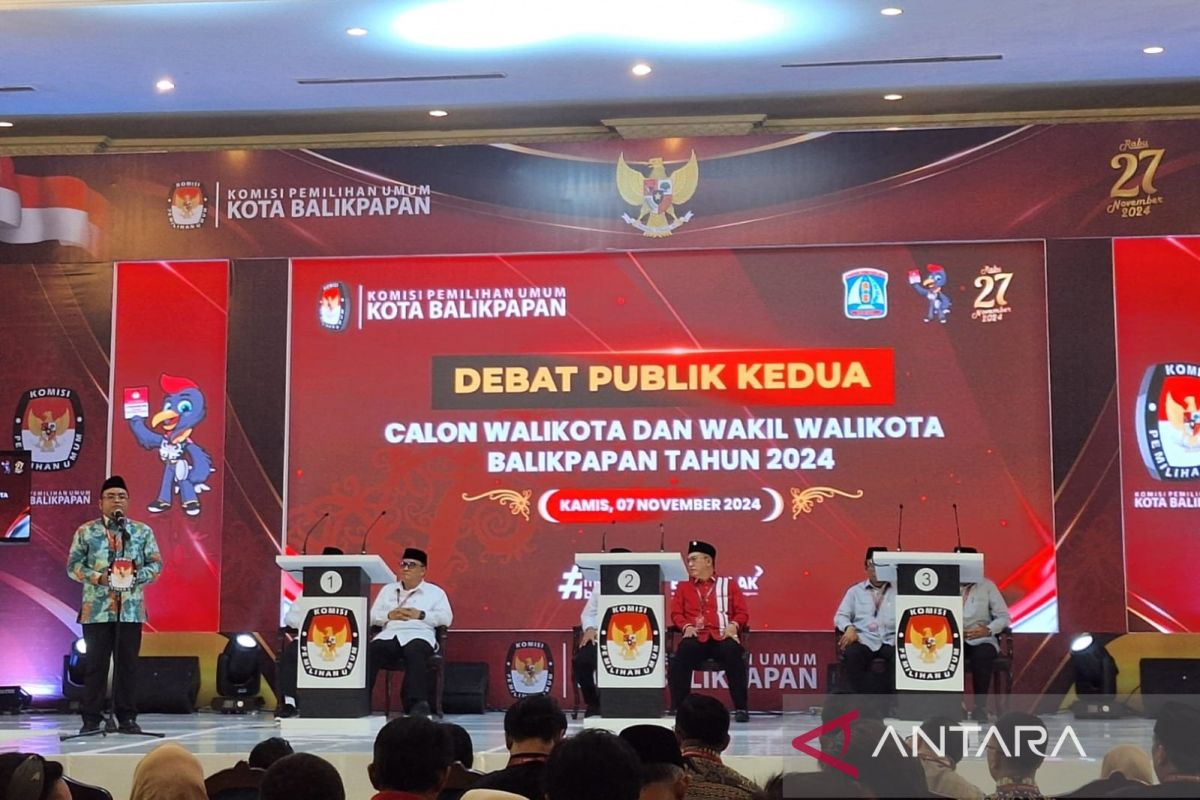 Debat Paslon Balikpapan ke 2  sampaikan program kerja