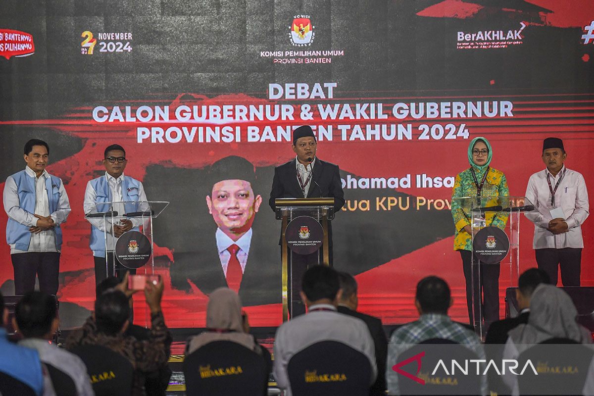 Debat kedua Pilkada Banten