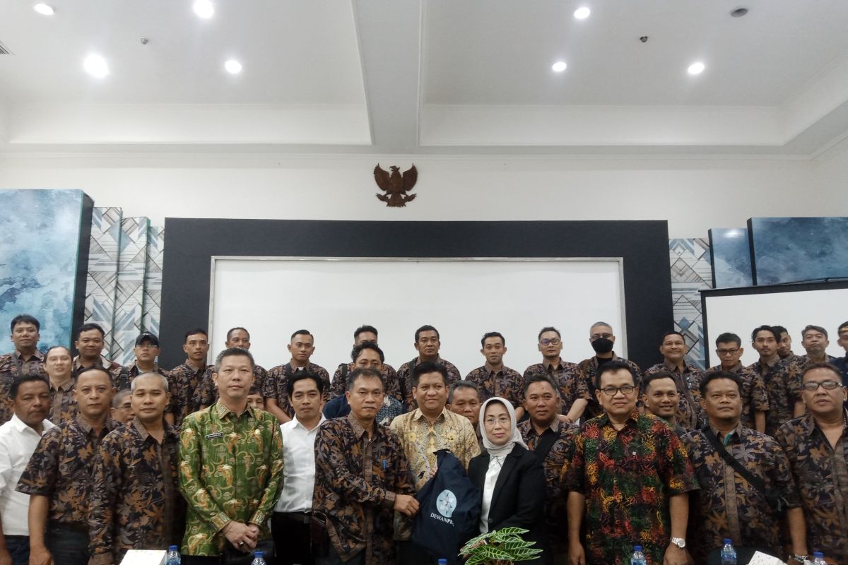 Rombongan jurnalis Belitung kunjungi Dewan Pers