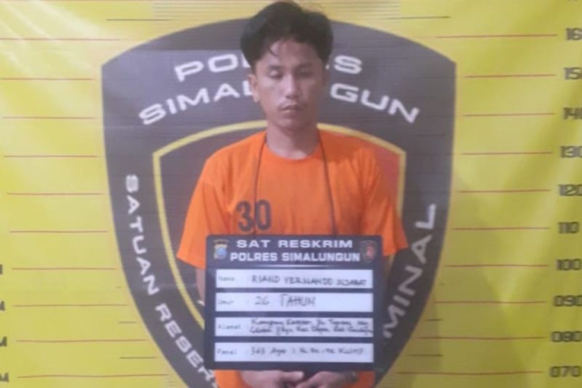 Mencuri bawang di Pajak Haranggaol Simalungun, pelaku ditangkap di Pematang Siantar