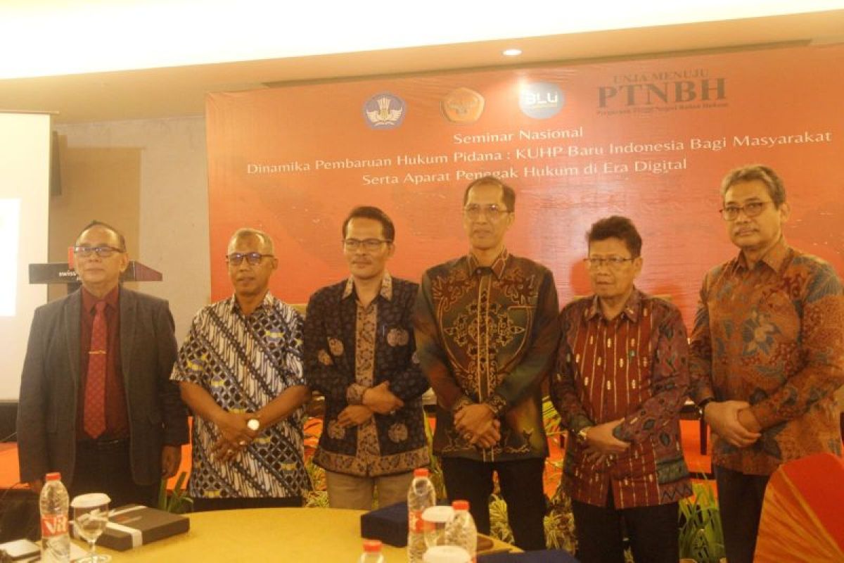 DIH FH Unja gelar seminar nasional dinamika pembaruan hukum pidana