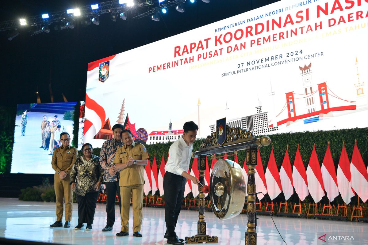 Indonesian VP Gibran calls for unity among regional leaders