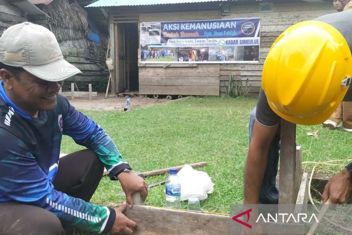 Baitulmal Simeulue rehabilitasi 150 rumah tidak layak huni