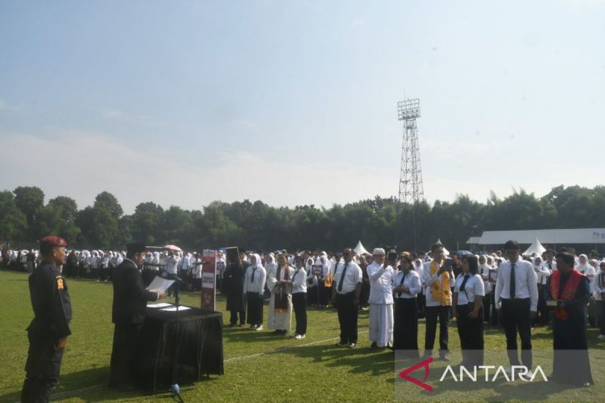 KPU Kota Bogor lantik 10.170 anggota KPPS Pilkada 2024 secara serentak