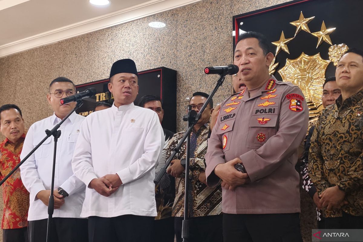 Kapolri siap bersinergi dengan Kementerian ATR/BPN soal pertanahan