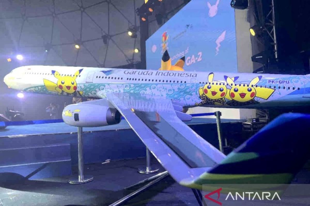 Garuda Indonesia-The Pokemon luncurkan desain Pikachu gaet wisatawan