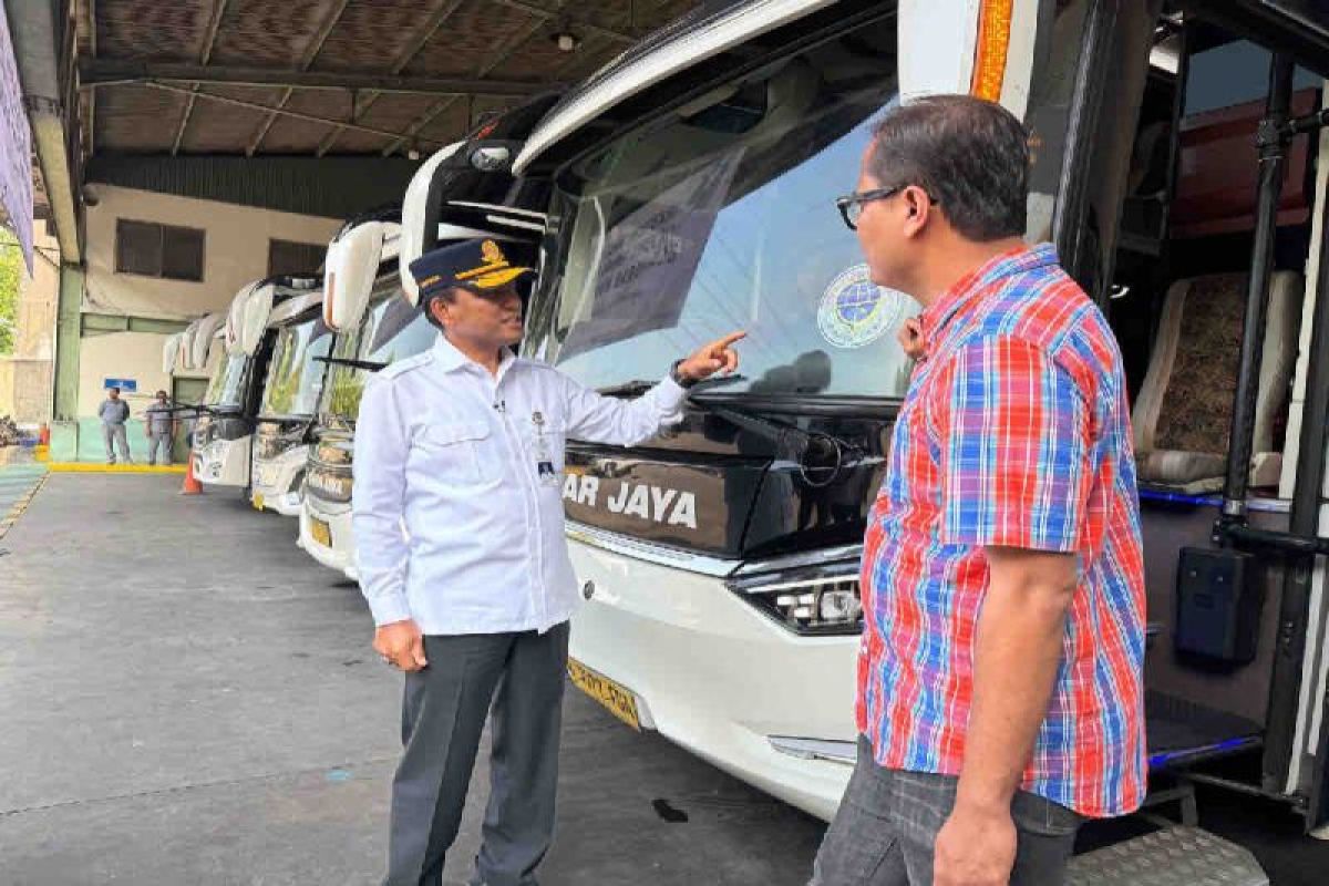 Kemenhub tingkatkan pengawasan bus jelang Natal