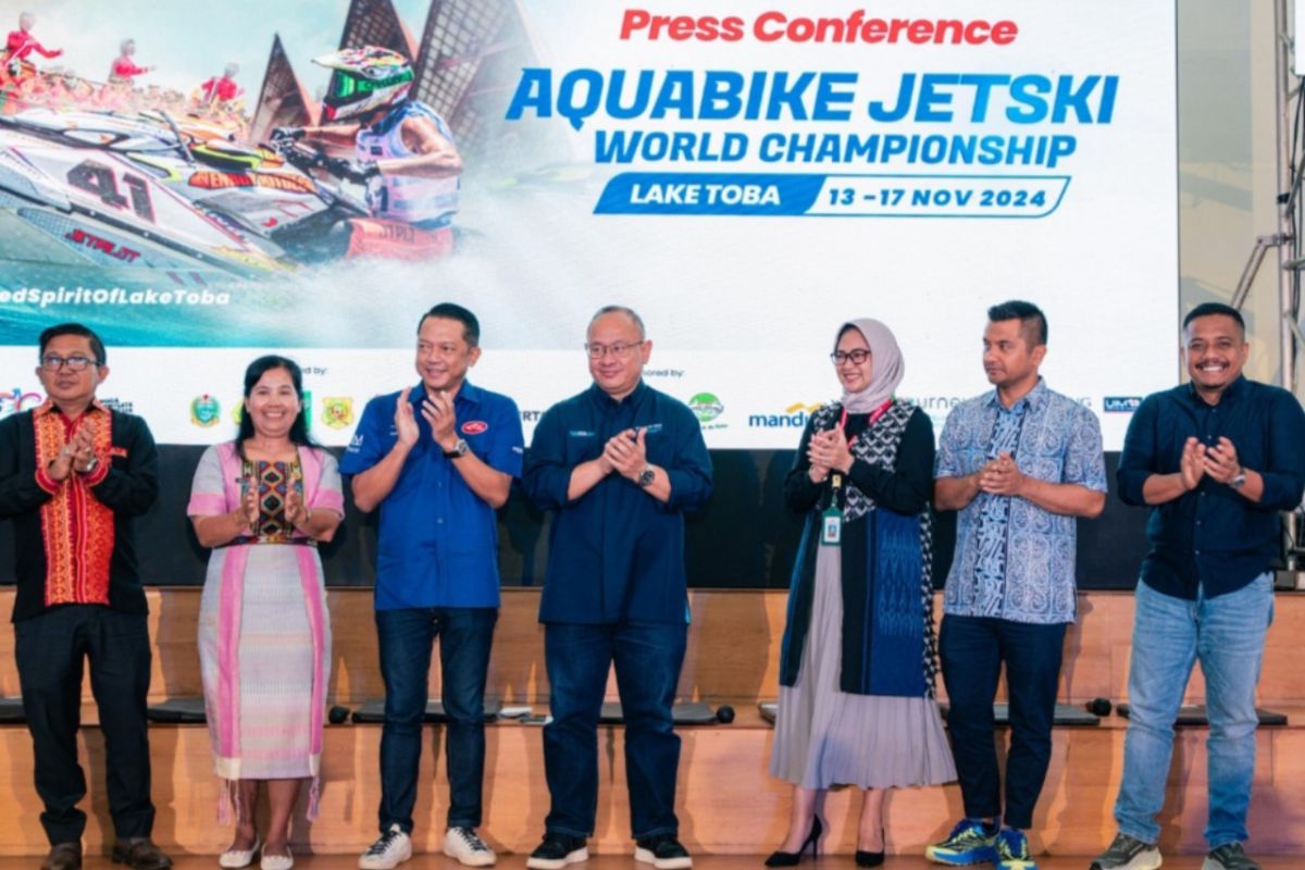 100 pembalap jetski dari 30 negara siap berlaga di Danau Toba