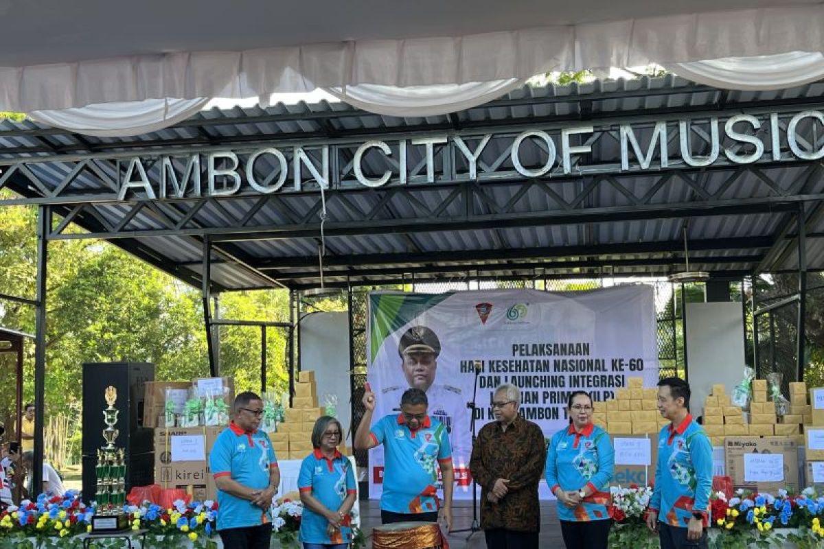 Pemkot Ambon luncurkan program Integrasi Layanan Primer di lima Puskesmas